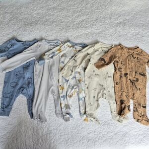 Carter's Cotton Footed Footless Sleeper Pajamas 3 Months